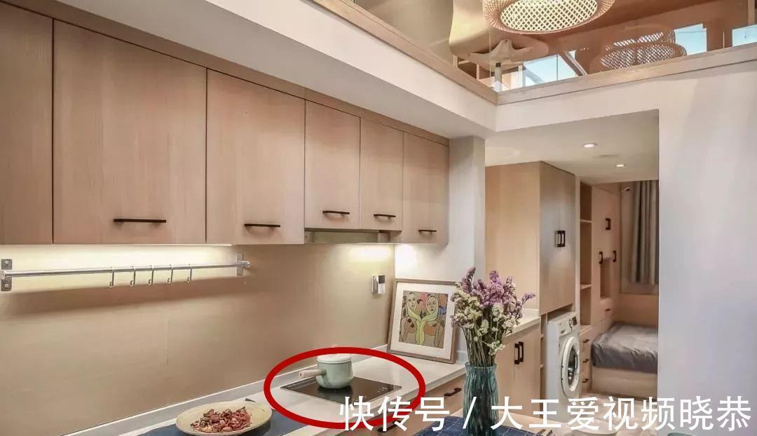 开放式|“冰箱式”厨房，国外早就很流行了！看着像柜子，打开该有的都有