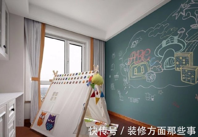 美式|140平美式三居室全屋简洁大方,让人看着很舒服