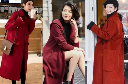  显得更加|秋冬除了黑白灰，还有这些软糯温柔的好看色系穿搭，也太美了