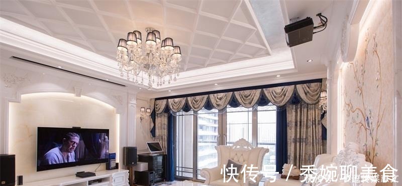 客厅|老婆装修245平新房,进门就被迷住了,客厅真心漂亮,晒晒!