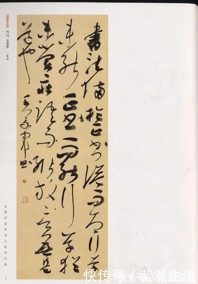 看了又看！“小沈鹏”王义军凭借精湛的书法技艺，斩获全国首届草书展一等奖