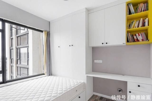 全屋|漂亮95㎡现代简约三房,全屋配色太美了,进门就被迷住了晒晒