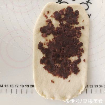 黄油|#奈特兰草饲营养美味#红豆沙面包