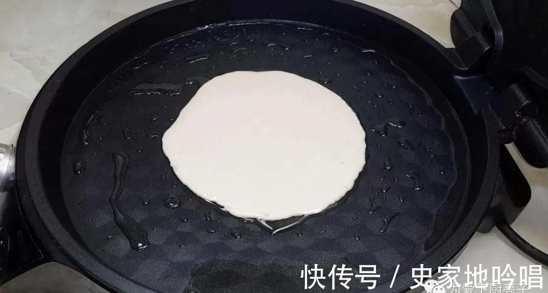 新手|早餐饼怎么做才简单吗,教你一招,5分钟烙三张,新手一次就成功