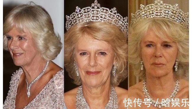 戴安娜王妃 戴对胸针的卡米拉好美,一枚简约的祖母绿胸针,映衬的她优雅大气