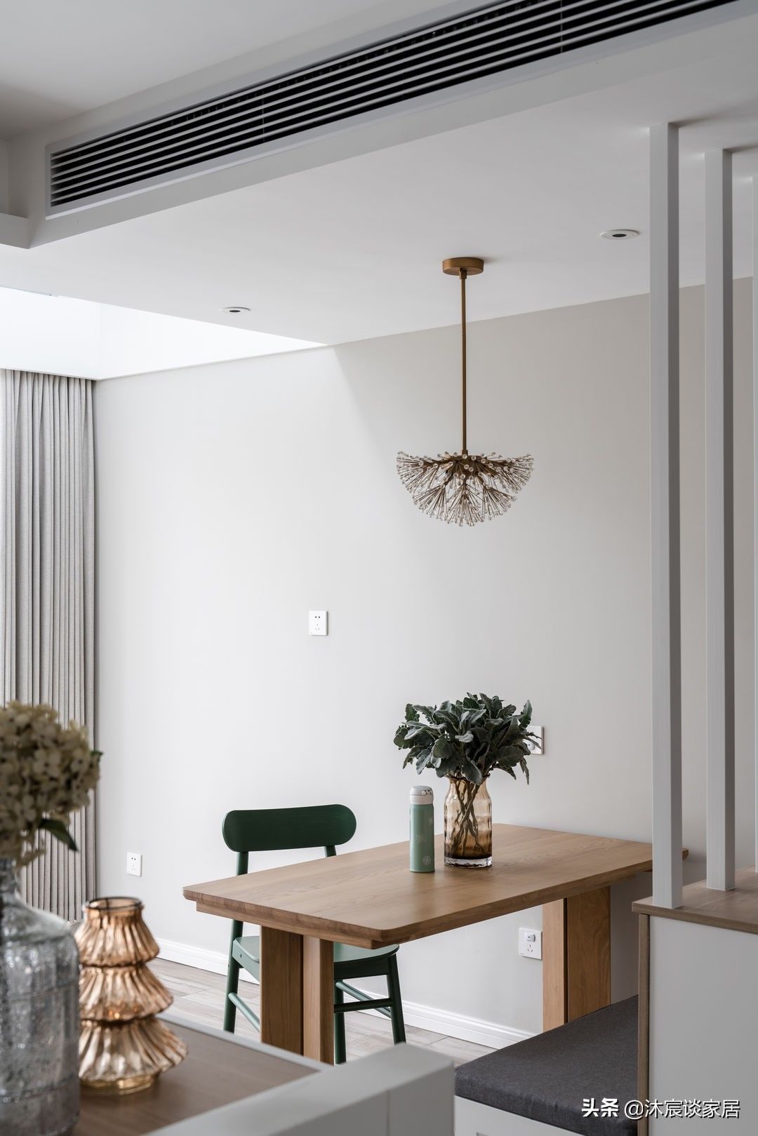 垃圾粉碎机|等我再装修,玄关就学她家这样,一半瓷砖一半漆,温馨自然有格调