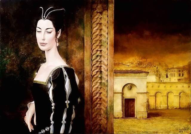 KacperKalinowski&美丽高雅│波兰艺术家Kacper Kalinowski绘画作品