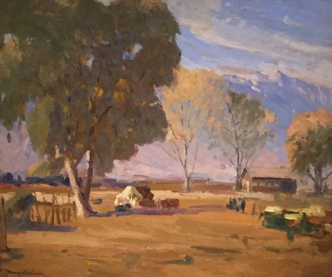 美丽&他笔下的色彩柔和、美丽浪漫,看完沉迷在他的色彩朦胧中