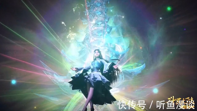 海神|斗罗大陆：宁荣荣新造型出现，荧光版蝴蝶发卡分外好看，犹胜小舞