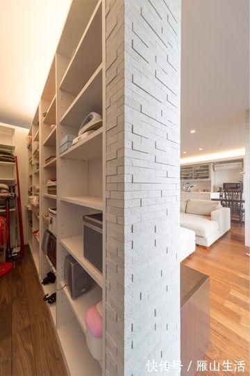 鞋柜|还是日本人较机智，拿出客厅2㎡借给玄关，立马获得一杂物间
