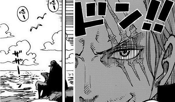 山贼王|红发香克斯的海贼旗与表情越来越狰狞,暗示其逐渐走向黑化?