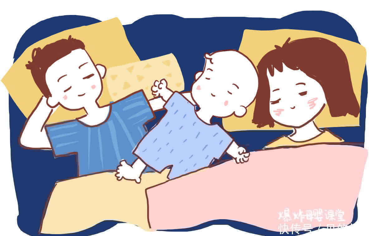 妈妈|三个小棉袄睡觉离不开爸爸,妈妈对此表示担忧,却遭网友质疑