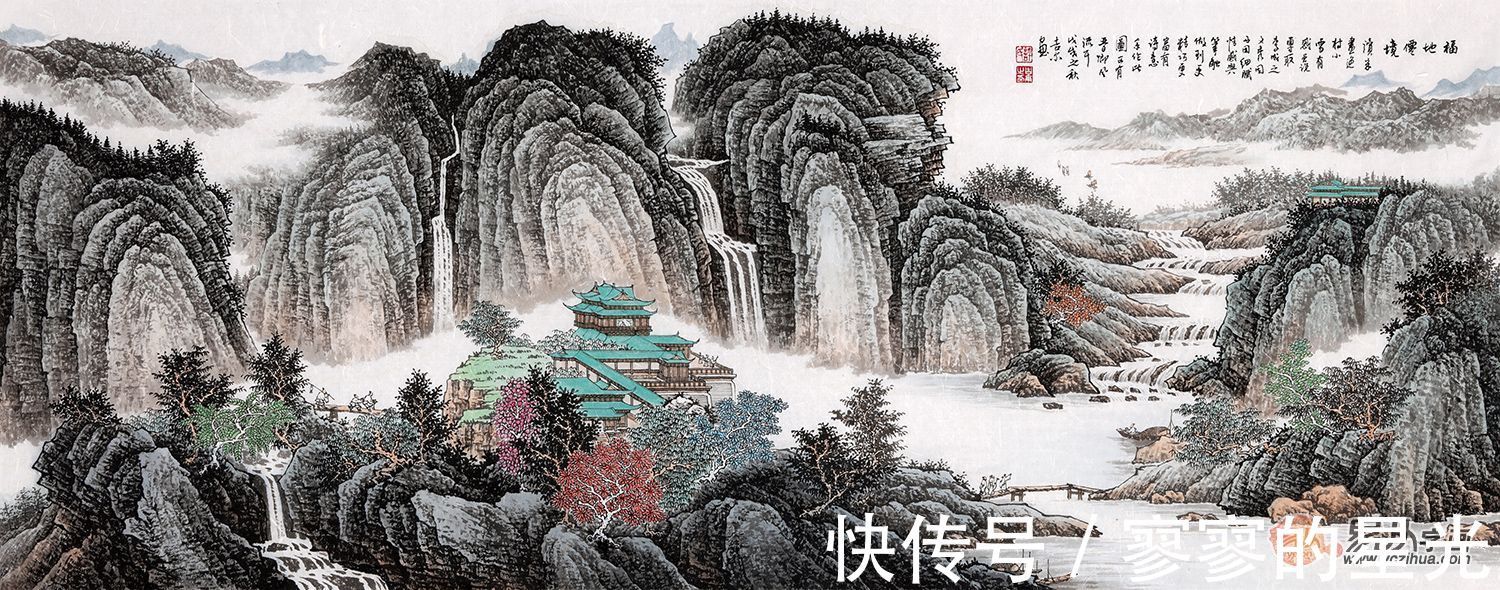 山水画!画家许吉尔 笔墨精湛 尽显隐士情怀