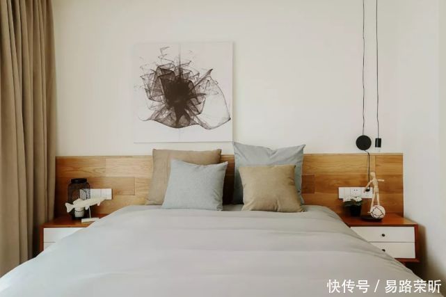 卧室背景墙还是挂婚纱照吗？现在年轻人都流行这样设计，好看又有趣！