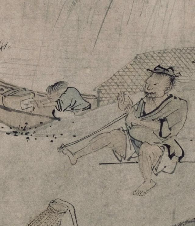 周臣&800年前的古画，寥寥几笔堪比齐白石，古人的绘画造诣真高