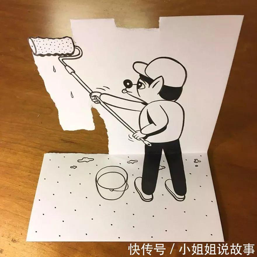 创意&“一张A4纸被他玩出了千万种创意!这脑洞也太大了…”