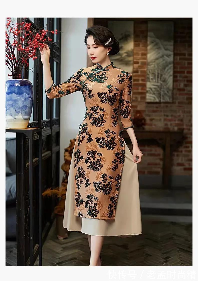 阔太太|建议阔太太这样穿改良旗袍裙,不挑场合不挑人,优雅高贵人人夸!