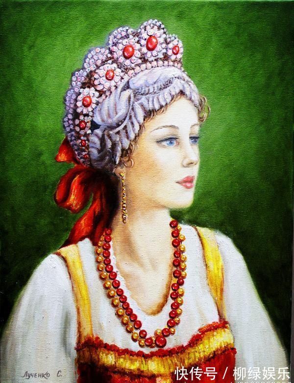 艺术家|俄罗斯美女艺术家油画作品,人美画更美