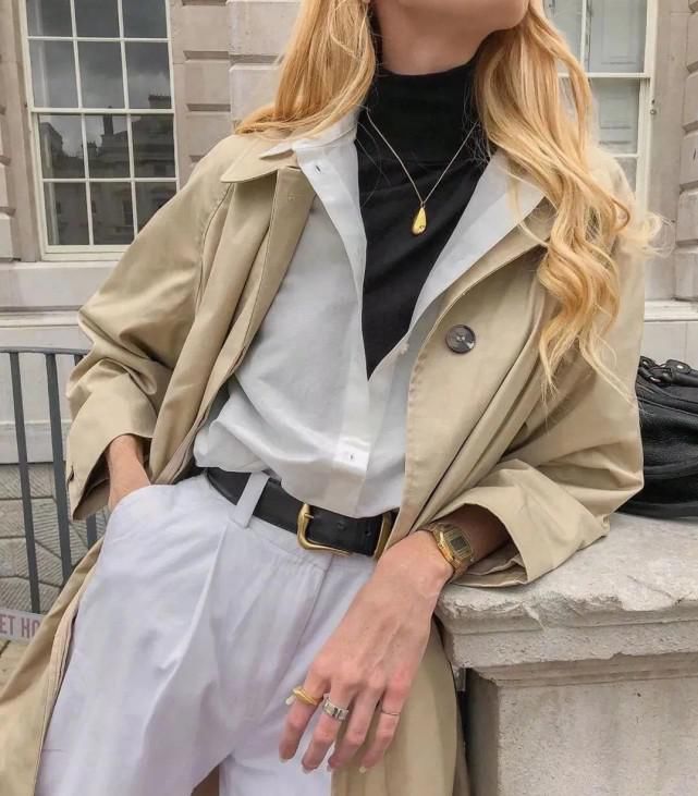 今年早春，要这么穿风衣！