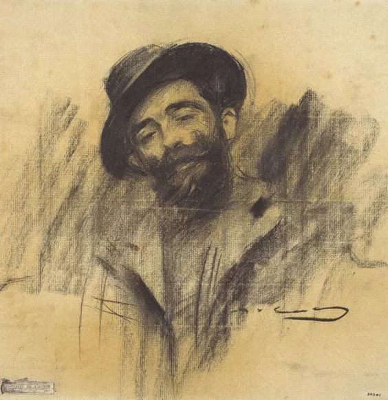 拉蒙·卡萨斯!西班牙大师 拉蒙·卡萨斯素描作品