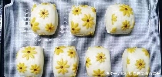 花开富贵,花样面食雏菊馒头,做法简单,造型好看