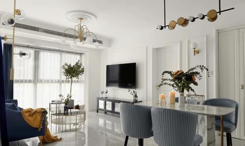 小户型|她把85㎡小户型,装成轻奢现代欧式风,复古又摩登,太漂亮了!