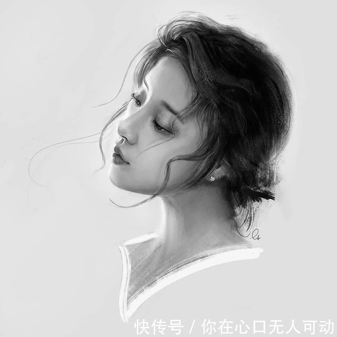 mandy!这三位艺术家的画中女子,楚楚动人,美若天仙