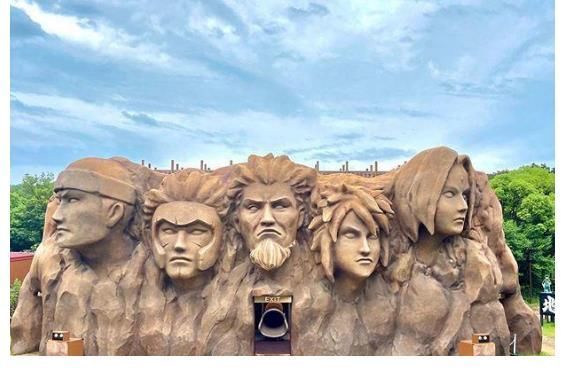 蛤蟆|火影主题公园有多real?九尾的眼神完美还原,蛤蟆深作冲破次元壁