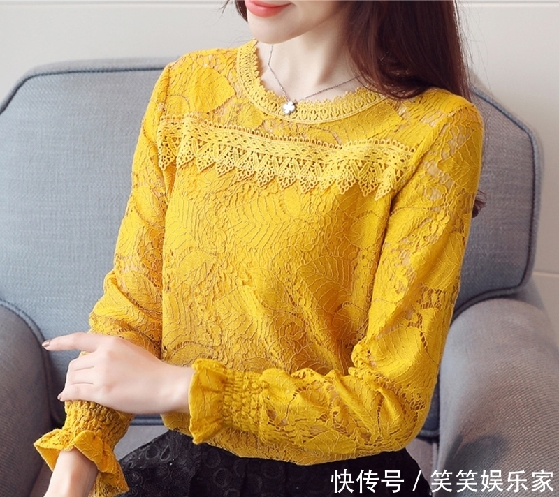 入春后穿这小衫，遮肉显瘦，很有气质和女人味，谁穿谁美