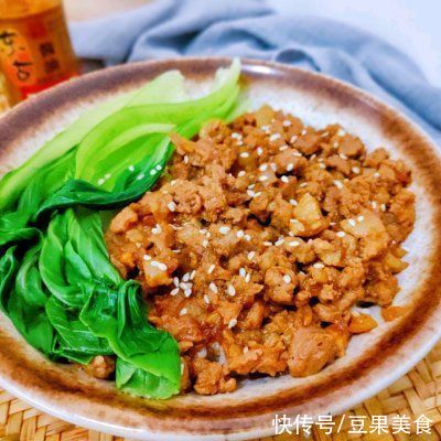 拌面|我这样做沙茶肉酱盖饭（拌饭拌面绝绝子），家人都爱吃