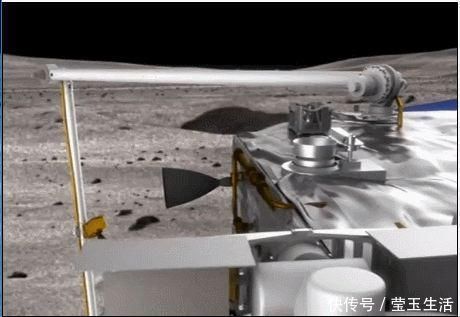 可可爱爱！月球上亮出五星红旗，起飞回家