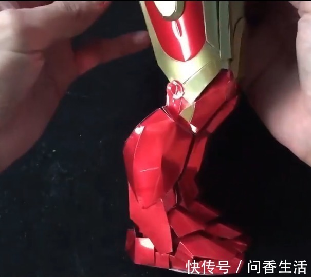 关节|大神用可乐罐做钢铁侠手办,全身关节都可活动,唯一缺点割手