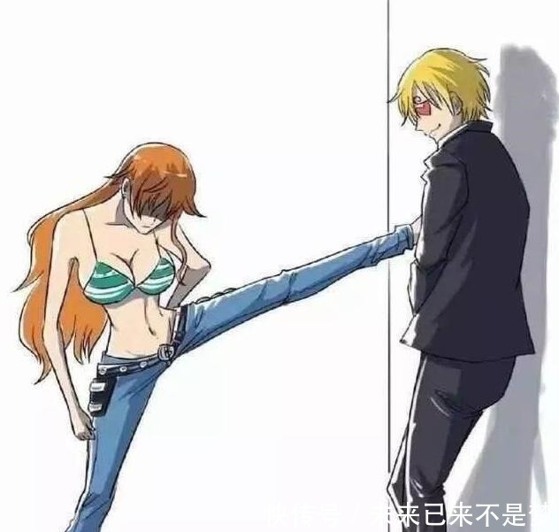 对待|海贼王角色壁咚对方的图,明哥吓坏了萝莉,索隆这样对待佩罗娜