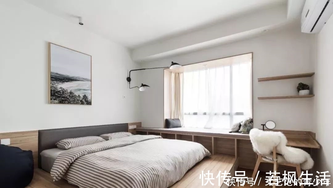 颜值|卧室别再买床了!学他们这样设计,宽敞实用还能提高卧室颜值!!