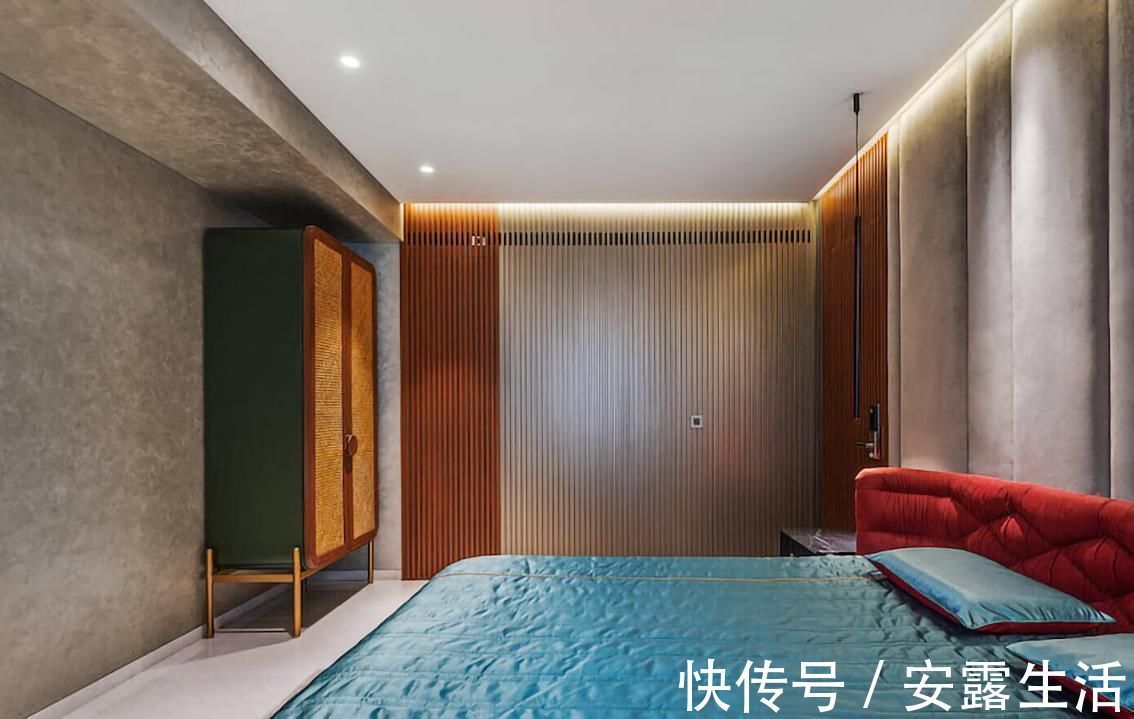 极简|印度富人区的510㎡自建豪宅,悬空花园,天井泳池,很有特色