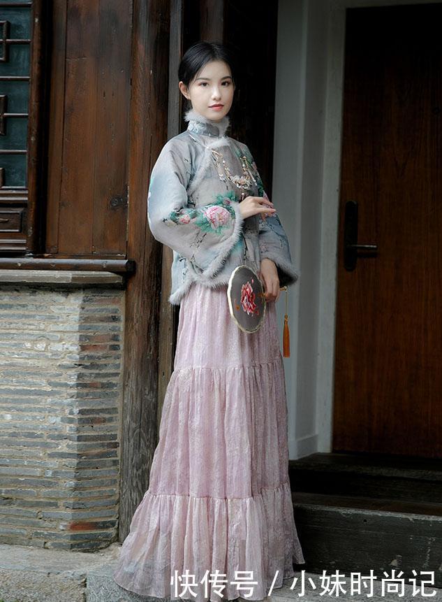 旗袍棉服|嫌羽绒服太臃肿? 今冬试试这3件“复古”棉服, 温暖显瘦还提气质