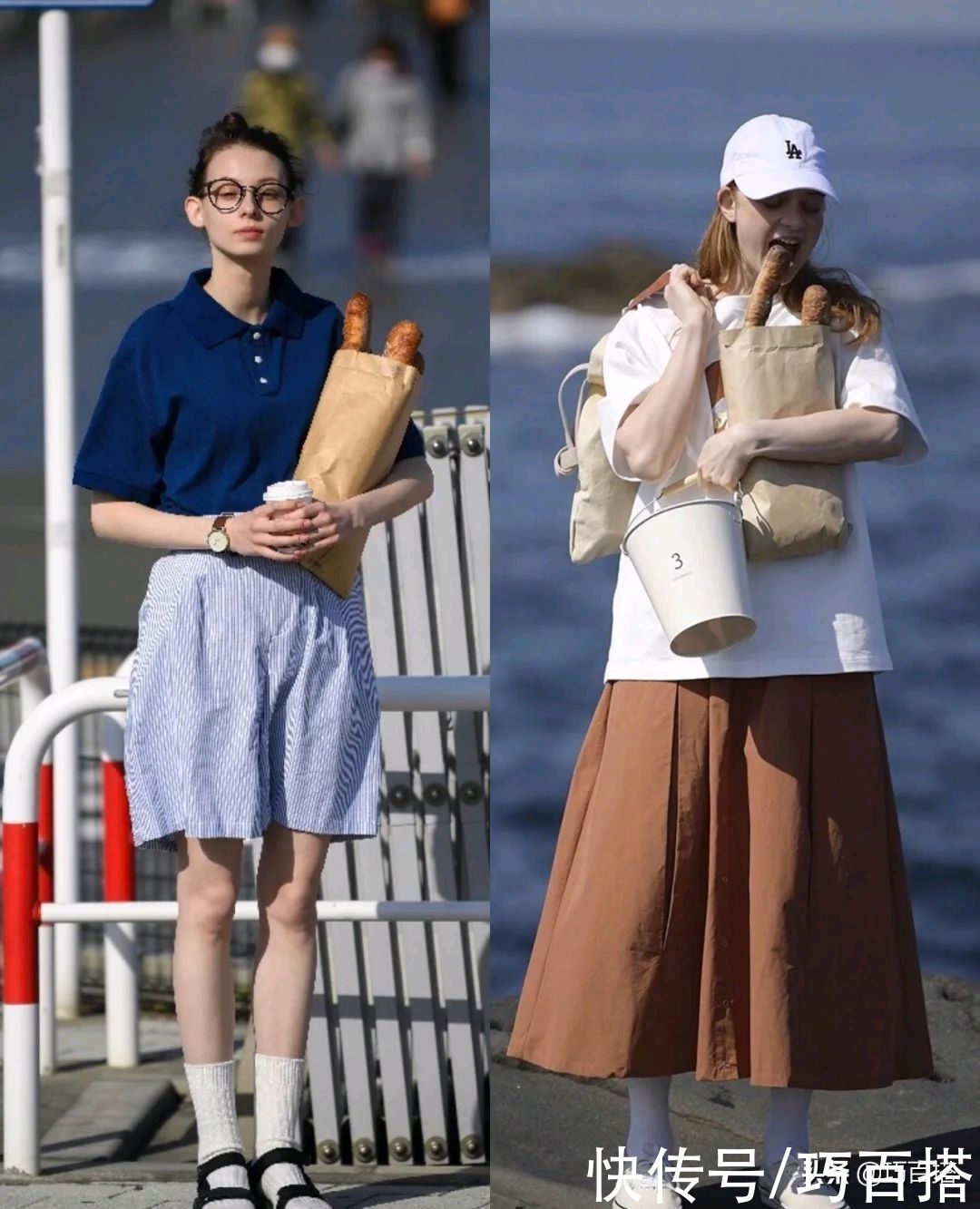 学生党旅游怎么搭配？18套英伦复古风穿搭，日常度假穿都很亮眼