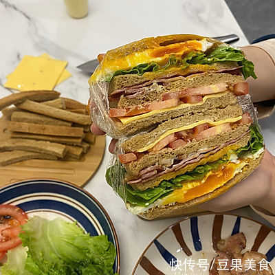 学会家庭版三明治,早餐不用愁