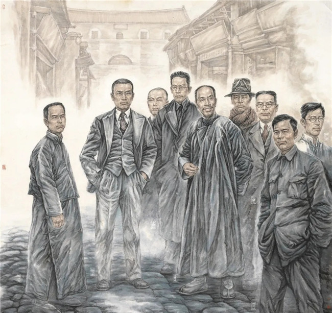 武汉!深阔高远:著名画家刘成春历史人物画赏析(图)