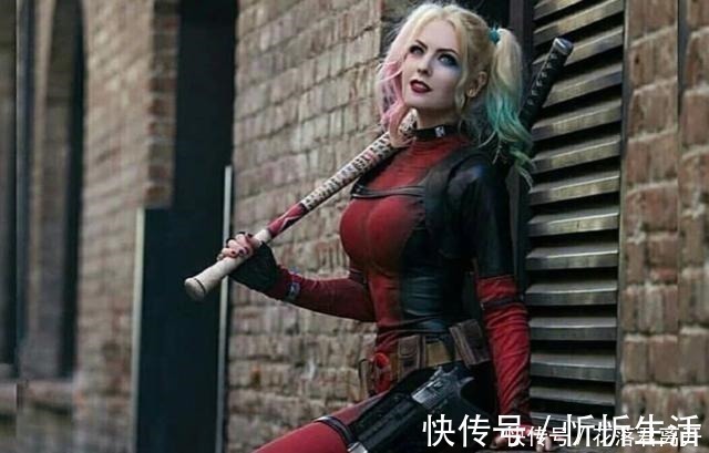 小丑女|女版死侍国外coser尝试把小丑女和死侍结合,毫无违和感!