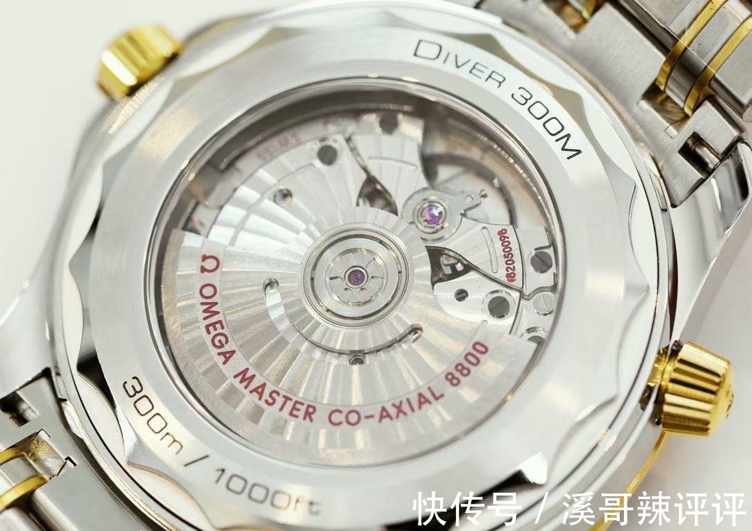 海马3 OR厂欧米茄海马300间金蓝盘做工能以假乱真吗!