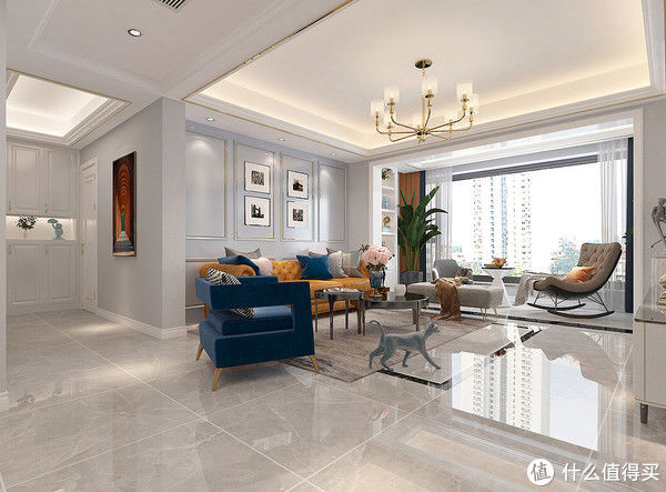 精装|韶关夫妻嫌精装房不好，重新装修成美式风，全屋精致耐看，很高级