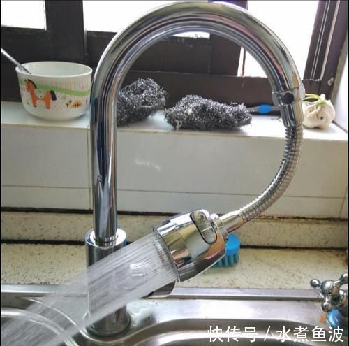 水龙头|建议大家厨房学美国人这样装，干净美观又敞亮，太漂亮了