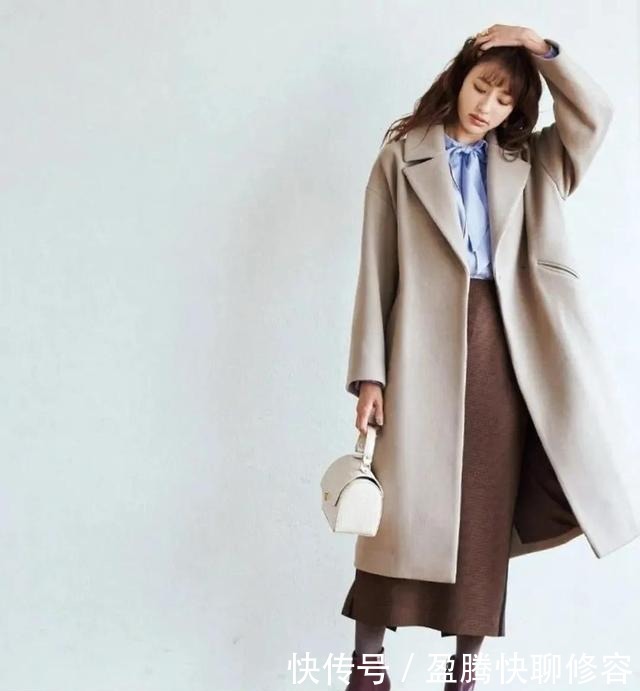 互搭|大衣+裙子=冬天最优雅的女神装