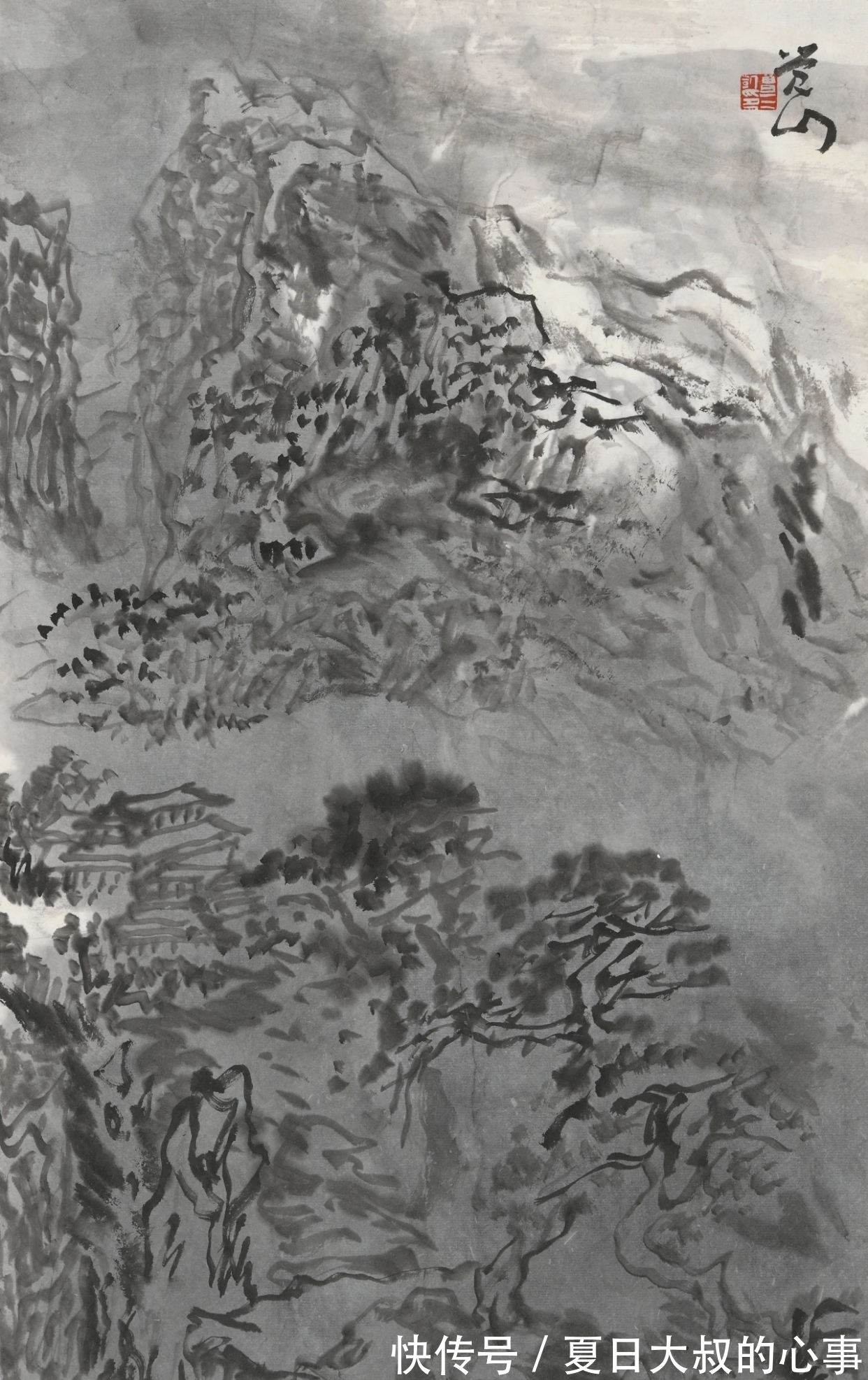 水墨山水画&似古不泥古|曾三凯水墨山水画