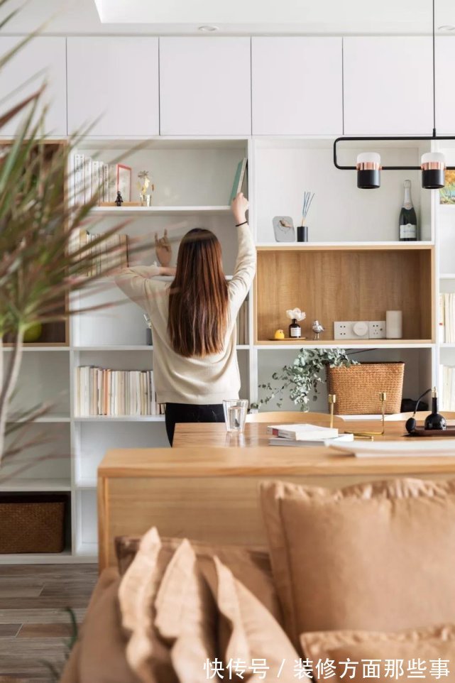 二居室|89平现代风二居室,整个空间充满时尚清新气质