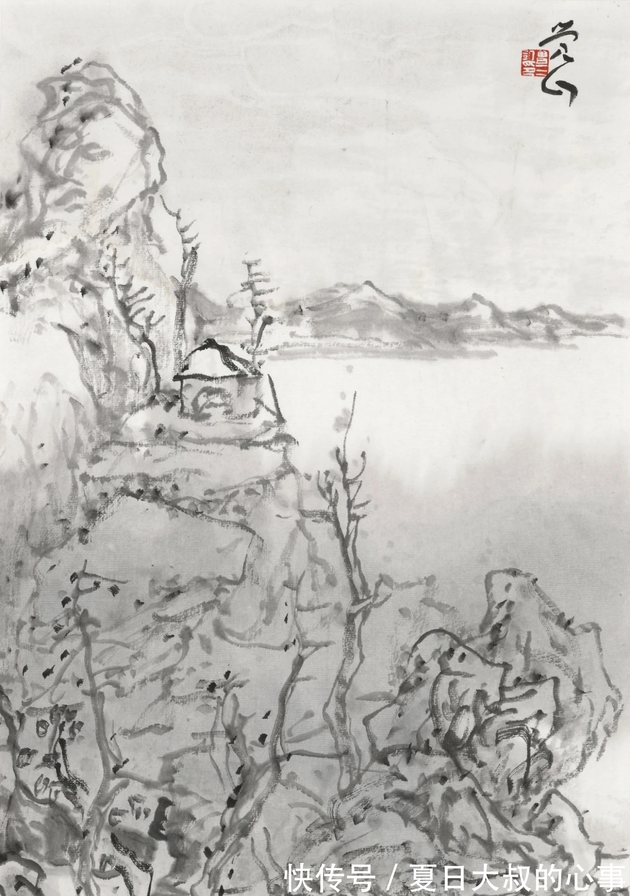 水墨山水画&似古不泥古|曾三凯水墨山水画