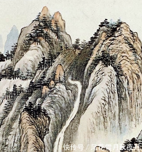 山水&浪漫情怀描绘实景山水，陆恢绘《武夷叠嶂》