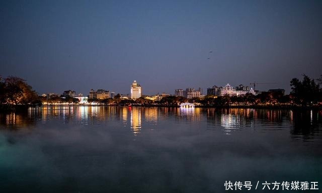 原来中国有两个5A级西湖景区，另一个在广东，不收门票夜景超美