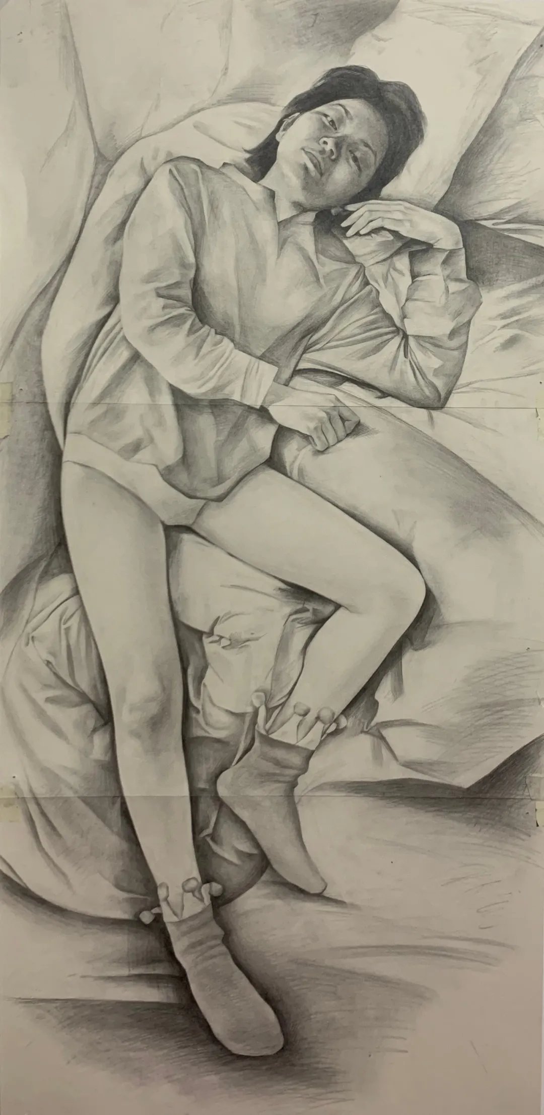 央美|央美2021年造型基础部最新素描作品,不瞒你说,真心不错